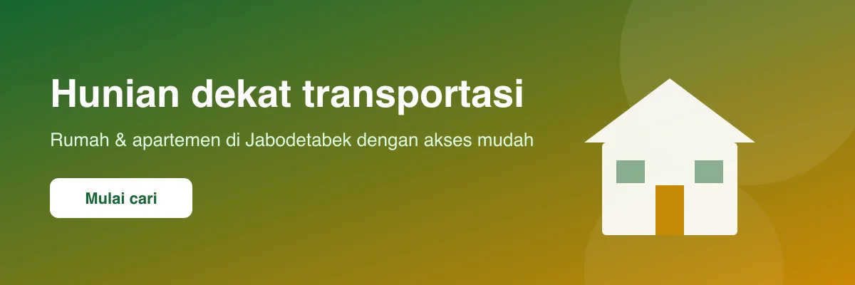Hunian dekat transportasi
